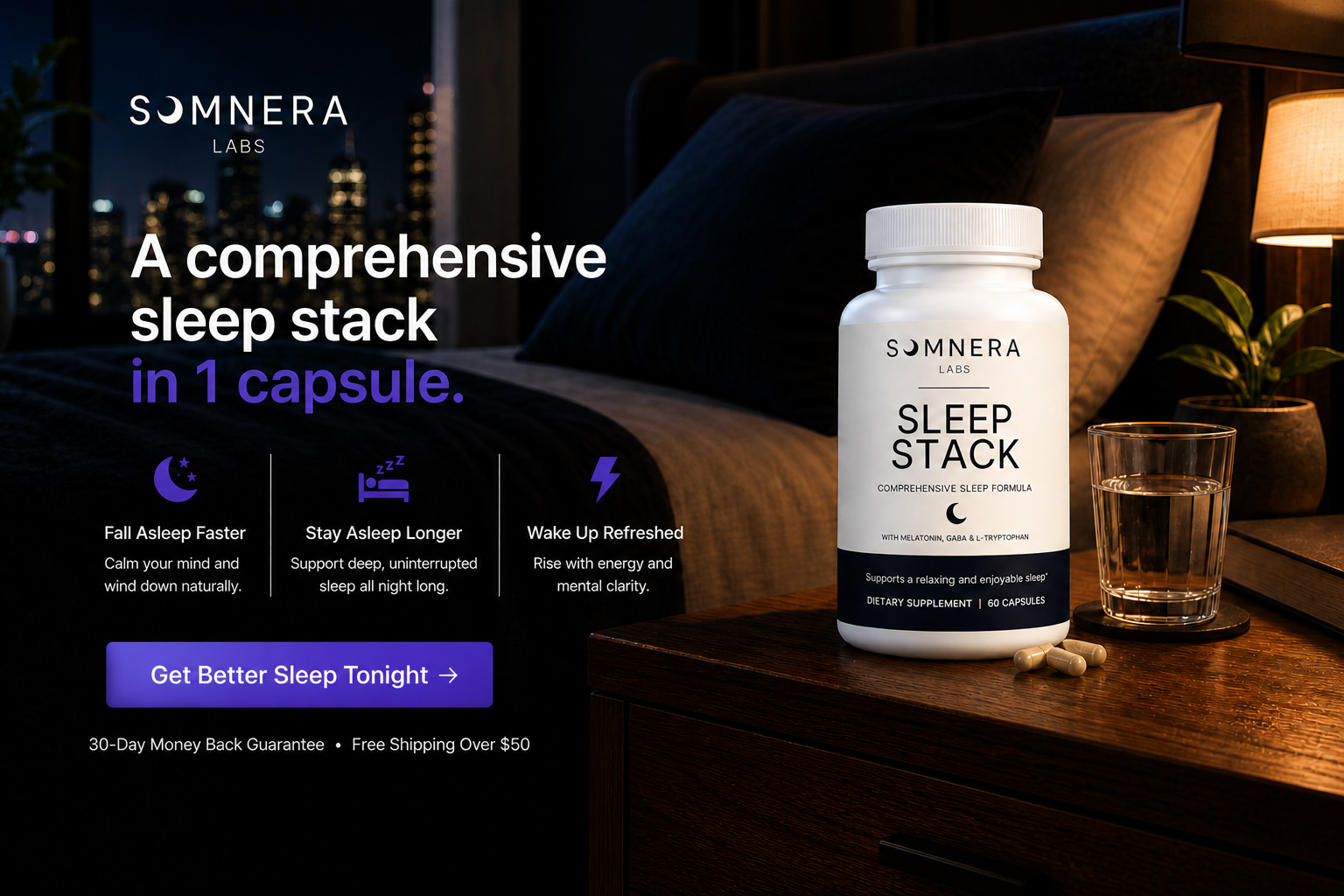 Somnera Labs Peak Sleep hero image